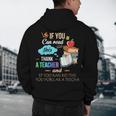 If You Can Read This Thank A Teacher Men's Hoodie Back Print, novelty gifts, funny gifts If You Can Read This Thank A Teacher Men's Hoodie Back Print, novelty gifts, funny gifts