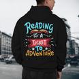 Reading Adventure Library Student Teacher Book Men's Hoodie Back Print, novelty gifts, funny gifts Reading Adventure Library Student Teacher Book Men's Hoodie Back Print, novelty gifts, funny gifts