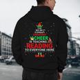 Reading Teacher Christmas Shirt Elf Christmas Cheer For Men Women Men's Hoodie Back Print, novelty gifts, funny gifts Reading Teacher Christmas Shirt Elf Christmas Cheer For Men Women Men's Hoodie Back Print, novelty gifts, funny gifts