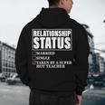 Relationship Status Taken By Super Hot Teacher Men's Hoodie Back Print, novelty gifts, funny gifts Relationship Status Taken By Super Hot Teacher Men's Hoodie Back Print, novelty gifts, funny gifts