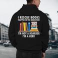 I Rescue Books Trapped In The Bookstore Book Teacher For Men Women Men's Hoodie Back Print, novelty gifts, funny gifts I Rescue Books Trapped In The Bookstore Book Teacher For Men Women Men's Hoodie Back Print, novelty gifts, funny gifts