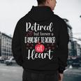 Retired Daycare Teacher Retirement For Daycare Teacher Men's Hoodie Back Print, novelty gifts, funny gifts