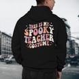 Retro Halloween This Is My Spooky School Teacher Costume Men's Hoodie Back Print, novelty gifts, funny gifts Retro Halloween This Is My Spooky School Teacher Costume Men's Hoodie Back Print, novelty gifts, funny gifts