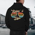 Retro Kickin It 3rd Grade Style Teacher Back To School Men Women Men's Hoodie Back Print, novelty gifts, funny gifts