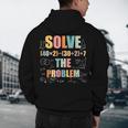 Retro Solve The Problem 67 Meme Joke Math Teacher Men's Hoodie Back Print, novelty gifts, funny gifts Retro Solve The Problem 67 Meme Joke Math Teacher Men's Hoodie Back Print, novelty gifts, funny gifts