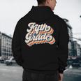 Retro Sunset Fifth Grade Teacher & Student Back To School Men's Hoodie Back Print, novelty gifts, funny gifts Retro Sunset Fifth Grade Teacher & Student Back To School Men's Hoodie Back Print, novelty gifts, funny gifts