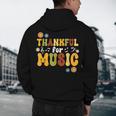 Retro Thankful For Music Floral Music Teacher Thanksgiving Men Women Men's Hoodie Back Print, novelty gifts, funny gifts Retro Thankful For Music Floral Music Teacher Thanksgiving Men Women Men's Hoodie Back Print, novelty gifts, funny gifts