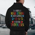 I Run Marathon Just Kidding I Chase Toddlers Teacher Men's Hoodie Back Print, novelty gifts, funny gifts I Run Marathon Just Kidding I Chase Toddlers Teacher Men's Hoodie Back Print, novelty gifts, funny gifts