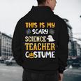 This Is My Scary Science Teacher Halloween Costumes Men Women Kids Men's Hoodie Back Print, novelty gifts, funny gifts