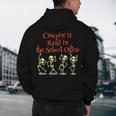 School Office Clerk Creepin' It Real HALLOWEEN Teacher Shirt Men's Hoodie Back Print, novelty gifts, funny gifts