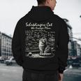 SchröDinger's Cat Escape Plan Science Teacher For Men Women Kids Men's Hoodie Back Print, novelty gifts, funny gifts SchröDinger's Cat Escape Plan Science Teacher For Men Women Kids Men's Hoodie Back Print, novelty gifts, funny gifts
