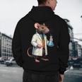 Science Rat Lab Science Scientist Mouse Teacher Chemistry Men's Hoodie Back Print, novelty gifts, funny gifts