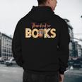 Science Of Reading ELA Teachers Thankful For Books Men's Hoodie Back Print, novelty gifts, funny gifts