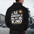 SÉ AMABLE Be Kind Bilingual Teacher Maestra Spanish Teacher Men's Hoodie Back Print, novelty gifts, funny gifts SÉ AMABLE Be Kind Bilingual Teacher Maestra Spanish Teacher Men's Hoodie Back Print, novelty gifts, funny gifts