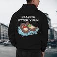 Sea Otter Book Reading Shirt For Bookworm Teachers Men's Hoodie Back Print, novelty gifts, funny gifts Sea Otter Book Reading Shirt For Bookworm Teachers Men's Hoodie Back Print, novelty gifts, funny gifts