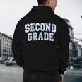 Second Grade Floral Blue Back To School 2nd Grade Teacher Men's Hoodie Back Print, novelty gifts, funny gifts Second Grade Floral Blue Back To School 2nd Grade Teacher Men's Hoodie Back Print, novelty gifts, funny gifts