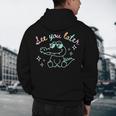 See You Later End Of School Alligator Teacher Appreciation Men's Hoodie Back Print, novelty gifts, funny gifts