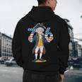 Six Seven 6 7 7 6 George Washington Teacher American Men's Hoodie Back Print, novelty gifts, funny gifts