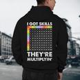 I Got Skills They'Re Multiplying Nerd Math Teacher Men's Hoodie Back Print, novelty gifts, funny gifts I Got Skills They'Re Multiplying Nerd Math Teacher Men's Hoodie Back Print, novelty gifts, funny gifts