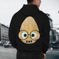The Smart Seed Good Egg Teacher Halloween Costume Food Group Men's Hoodie Back Print, novelty gifts, funny gifts