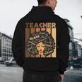 Smart Teacher Afro Girl Melanin African American Wowen Men's Hoodie Back Print, novelty gifts, funny gifts