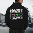 Special Education Advocate Love Support SPED Teacher Men's Hoodie Back Print, novelty gifts, funny gifts Special Education Advocate Love Support SPED Teacher Men's Hoodie Back Print, novelty gifts, funny gifts