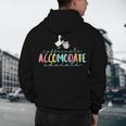 SPED Dream Team Teachers Special Education Silly Goose Men's Hoodie Back Print, novelty gifts, funny gifts SPED Dream Team Teachers Special Education Silly Goose Men's Hoodie Back Print, novelty gifts, funny gifts