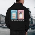 SPED Teacher Special Education First Coffee Then Data Men's Hoodie Back Print, novelty gifts, funny gifts