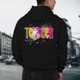 Spooky Halloween Teacher Para Counselor SPED Preppy Boo Kids Men's Hoodie Back Print, novelty gifts, funny gifts Spooky Halloween Teacher Para Counselor SPED Preppy Boo Kids Men's Hoodie Back Print, novelty gifts, funny gifts