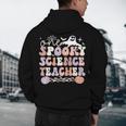 Spooky Science Teacher Halloween Science Teaching For Men Women Men's Hoodie Back Print, novelty gifts, funny gifts