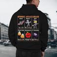 Spooky Syllables Halloween Teacher Student Education Men's Hoodie Back Print, novelty gifts, funny gifts Spooky Syllables Halloween Teacher Student Education Men's Hoodie Back Print, novelty gifts, funny gifts