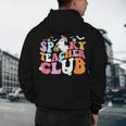 Spooky Teacher Club Halloween Men's Hoodie Back Print, novelty gifts, funny gifts