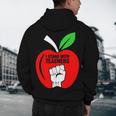 I Stand With Teachers Tshirt Men's Hoodie Back Print, novelty gifts, funny gifts