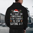 Stop Saying 6-7 Teacher 67 Christmas Meme Six Seven Men's Hoodie Back Print, novelty gifts, funny gifts Stop Saying 6-7 Teacher 67 Christmas Meme Six Seven Men's Hoodie Back Print, novelty gifts, funny gifts