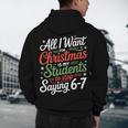 Students Saying 6-7 67 Six Seven Teacher Christmas Men's Hoodie Back Print, novelty gifts, funny gifts Students Saying 6-7 67 Six Seven Teacher Christmas Men's Hoodie Back Print, novelty gifts, funny gifts