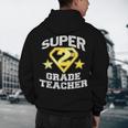 Super 2nd Grade Teacher Hero Men's Hoodie Back Print, novelty gifts, funny gifts Super 2nd Grade Teacher Hero Men's Hoodie Back Print, novelty gifts, funny gifts