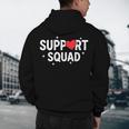 Support Squad Cute Heart Supportive Teacher Team Member Men's Hoodie Back Print, novelty gifts, funny gifts Support Squad Cute Heart Supportive Teacher Team Member Men's Hoodie Back Print, novelty gifts, funny gifts