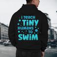 Swimming Teacher I Teach Tiny Humans To Swim Swim Instructor Men's Hoodie Back Print, novelty gifts, funny gifts Swimming Teacher I Teach Tiny Humans To Swim Swim Instructor Men's Hoodie Back Print, novelty gifts, funny gifts