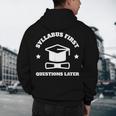 SYLLABUS PROFESSOR TEACHER Men's Hoodie Back Print, novelty gifts, funny gifts SYLLABUS PROFESSOR TEACHER Men's Hoodie Back Print, novelty gifts, funny gifts