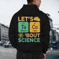 Lets Tacos Bout Science Teacher Chemistry Physics Men's Hoodie Back Print, novelty gifts, funny gifts
