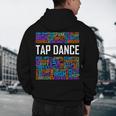 Tap Dance Words Lover Tap Dancer Dancing Teacher Men's Hoodie Back Print, novelty gifts, funny gifts Tap Dance Words Lover Tap Dancer Dancing Teacher Men's Hoodie Back Print, novelty gifts, funny gifts