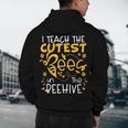 I Teach The Cutest Bees In The Beehive Teacher Men's Hoodie Back Print, novelty gifts, funny gifts I Teach The Cutest Bees In The Beehive Teacher Men's Hoodie Back Print, novelty gifts, funny gifts