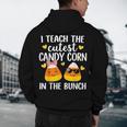 I Teach The Cutest Candy Corn In The Bunch Teacher Halloween Men's Hoodie Back Print, novelty gifts, funny gifts I Teach The Cutest Candy Corn In The Bunch Teacher Halloween Men's Hoodie Back Print, novelty gifts, funny gifts