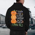 I Teach The Cutest Pumpkins In Patch Pre-K Halloween Teacher Men's Hoodie Back Print, novelty gifts, funny gifts