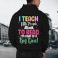 I Teach Little People To Read Reading Teacher For Men Women Girls Kids Men's Hoodie Back Print, novelty gifts, funny gifts I Teach Little People To Read Reading Teacher For Men Women Girls Kids Men's Hoodie Back Print, novelty gifts, funny gifts