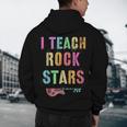 I TEACH ROCKSTARS Band Vibes Teacher Rocks My Music Teaching Men's Hoodie Back Print, novelty gifts, funny gifts