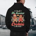 I Teach The Smartest Cookies In The Batch Teacher Christmas For Men Women Kids Men's Hoodie Back Print, novelty gifts, funny gifts