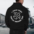 I Teach Some Turtley Awesome Kids Teacher Turtle Pun Men's Hoodie Back Print, novelty gifts, funny gifts I Teach Some Turtley Awesome Kids Teacher Turtle Pun Men's Hoodie Back Print, novelty gifts, funny gifts