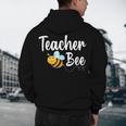 Teacher Bee Bumblebee Back To School Men's Hoodie Back Print, novelty gifts, funny gifts Teacher Bee Bumblebee Back To School Men's Hoodie Back Print, novelty gifts, funny gifts
