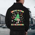 Teacher Christmas Shirts Pajama Matching Rockin' Around The Classroom -Adult Short Sleeve Small Modern Festive Christmas Teacher Xmas Vibes T-Shirt Men's Hoodie Back Print, novelty gifts, funny gifts